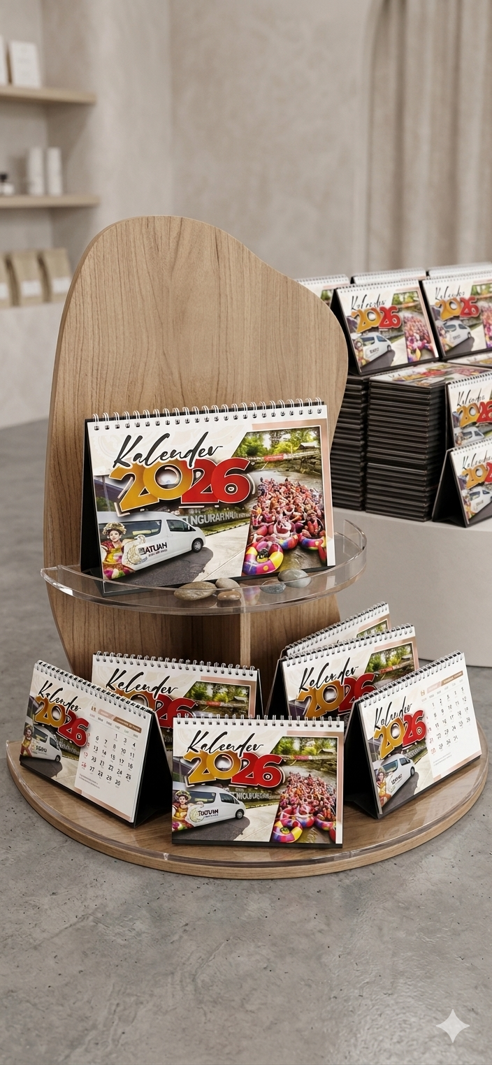 Hasil cetak plakat penghargaan Instant Print